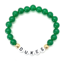 Load image into Gallery viewer, 8mm Gold School Spirt Bracelet