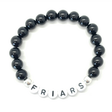 Load image into Gallery viewer, 8mm Silver School Spirt Bracelet