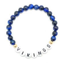 Load image into Gallery viewer, 6mm Gold School Spirt Bracelet