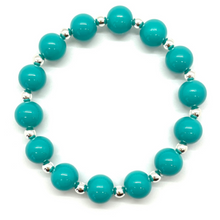 Load image into Gallery viewer, Silver Big Baller Alternating Bead Bracelet