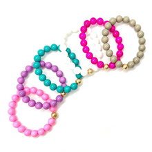 Load image into Gallery viewer, Gold Lava Bead Big Baller Bracelet