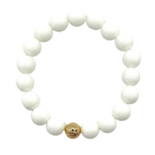 Load image into Gallery viewer, Gold Lava Bead Big Baller Bracelet