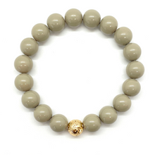 Load image into Gallery viewer, Gold Lava Bead Big Baller Bracelet