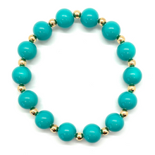 Load image into Gallery viewer, Gold Big Baller Alternating Bead Bracelet