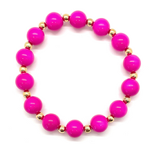 Load image into Gallery viewer, Gold Big Baller Alternating Bead Bracelet