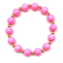 Load image into Gallery viewer, Gold Big Baller Alternating Bead Bracelet