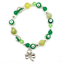 Load image into Gallery viewer, Shamrock Good Luck Bracelet