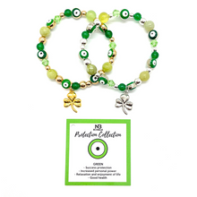 Load image into Gallery viewer, Shamrock Good Luck Bracelet