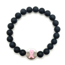 Load image into Gallery viewer, Breast Cancer Awareness Bracelet