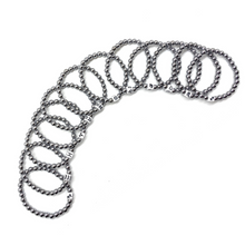 Load image into Gallery viewer, Silver Hematite Astrological Symbols