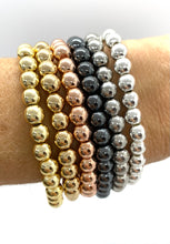 Load image into Gallery viewer, Hematite Metal Rainbow Stack- 6mm