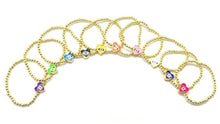 Load image into Gallery viewer, Gold Heart Evil Eye Bracelet