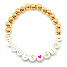 Load image into Gallery viewer, Daddy&#39;s Girl Bracelet (available in gold or silver)
