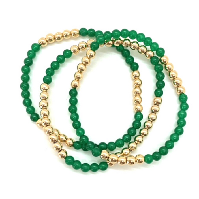 Dark Green Jade Party Stack