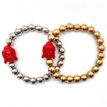 Load image into Gallery viewer, Red Buddha Bracelet
