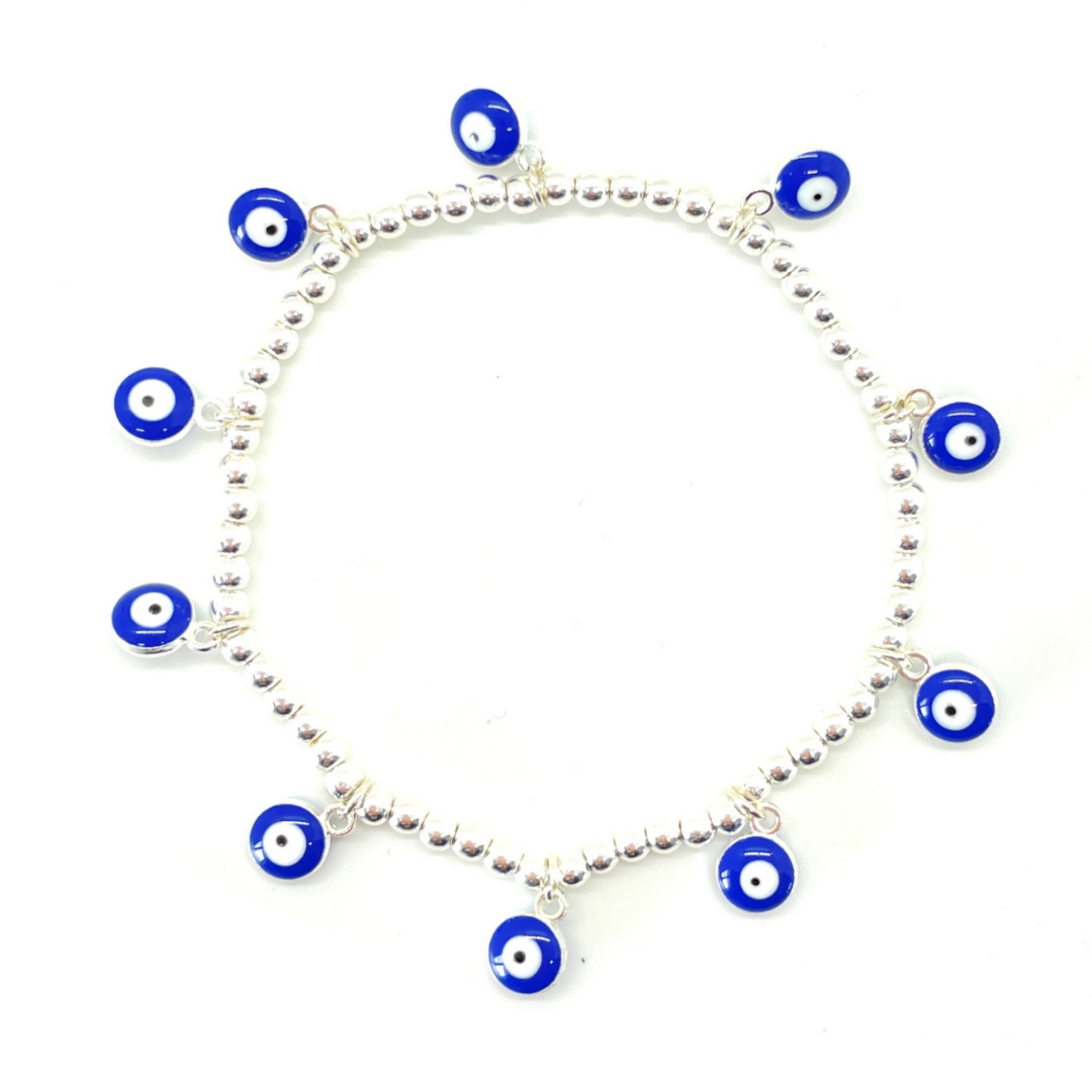 Blue evil clearance eye bracelet